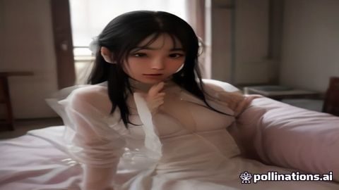妇产科专家王雅婷教授在专业录播室讲解女性生殖健康知识，蓝色背景灯光专业感强